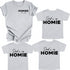 Coordinating Dad and Child - Pocket Style Homies for Life ( Multiple Colors)